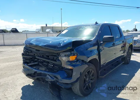 2023 Chevrolet Silverado 1500 2Wd Short Bed Custom from USA, damaged, VIN 3GCPABEKXPG115602